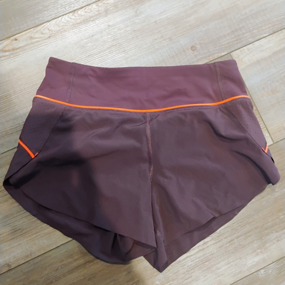 Athleta Women's Brown and Orange Athletic Shorts